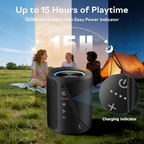 Portable Bluetooth Speaker – 20W - IPX7 - Waterproof - RGB