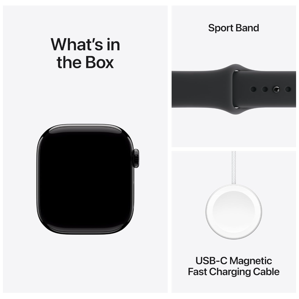 Apple Watch Series 11 - GPS - 42mm – Rose Gold - Light Blush - Sport Band