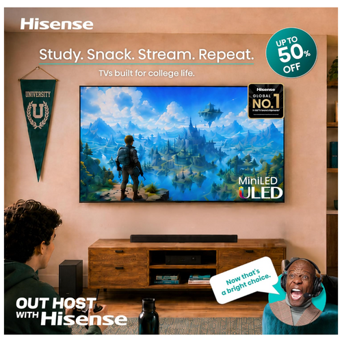 Hisense E6 50” – Hi-QLED - 4K - Smart Fire TV