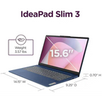 Lenovo IdeaPad Slim 3 15.6” – Ryzen 5 - 8GB - 256GB SSD